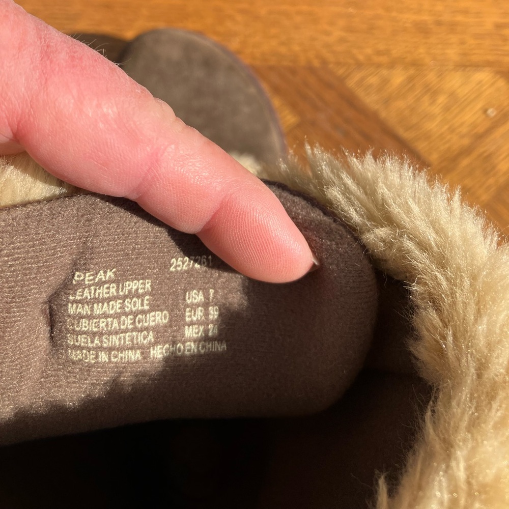 Women’s Earth Spirit suede outdoor boots. Size 7 - Picture 2 of 6